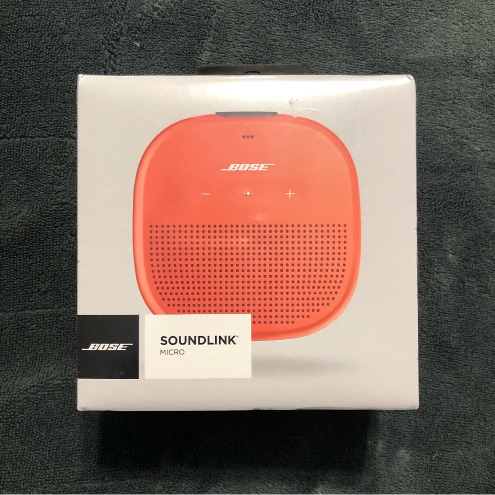 Bose SoundLink Micro - Portable Bluetooth Speaker (Waterproof) - Bright Orange